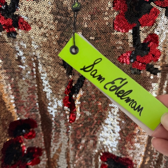 Sam Edelman Floral Sequin Dress - Picture 6 of 7